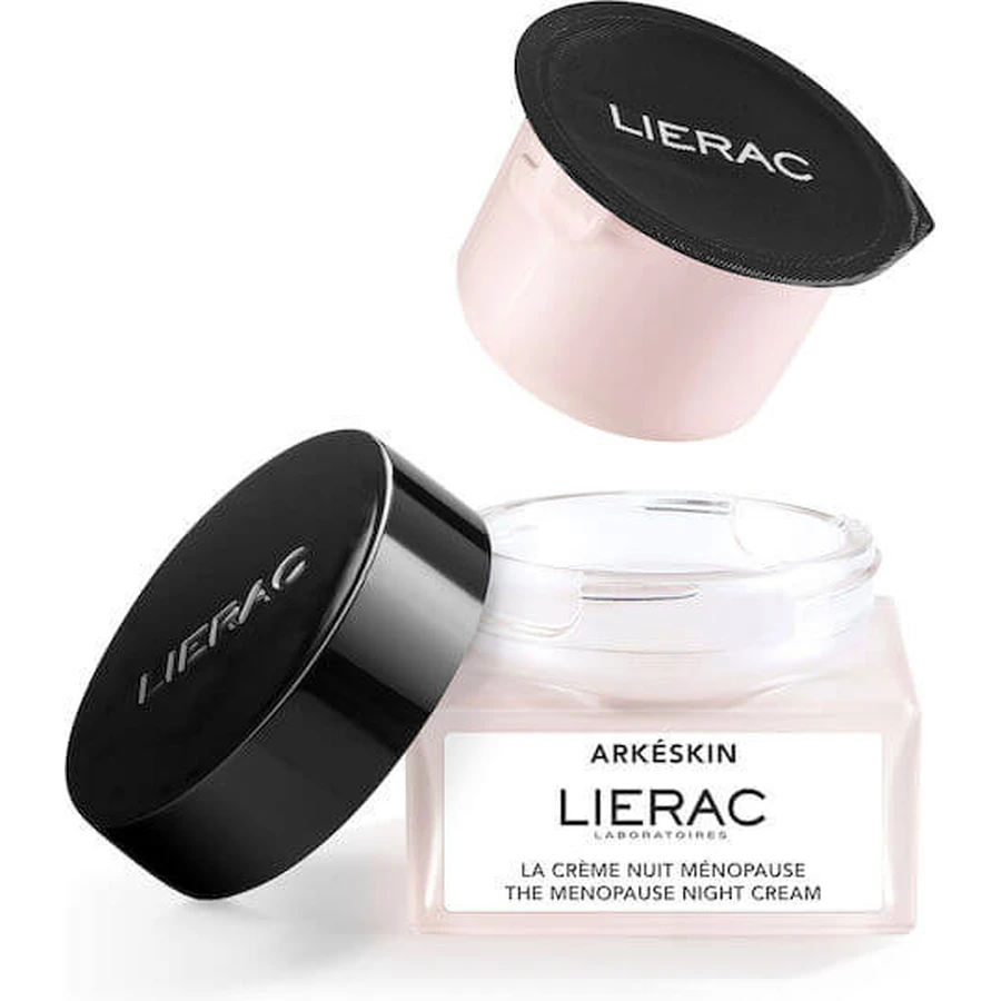 Lierac Arkeskin De Menopauze Navulling Anti-Ageing Nachtcrème met Hyaluronzuur 50ml