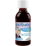 WellKid Baby- en Peutersiroop 14 vitaminen en mineralen, 150 ml, Vitabiotics