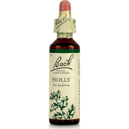 Gotas de Esencia Floral de Bach Holly 20ml