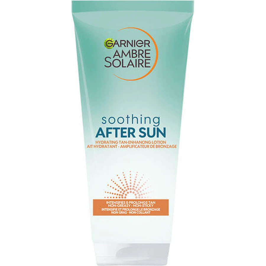 Garnier Emulsión Calmante After Sun para Rostro y Cuerpo con Manteca de Karité y Aloe Vera 200ml