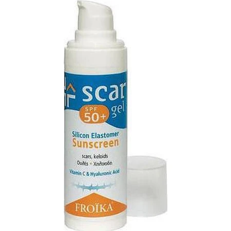 Froika Scar SPF50+ Silicone Sun Protection Gel for Scars, Acne & Burns 15ml
