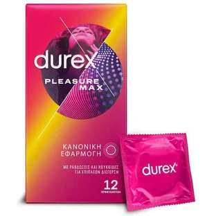 Durex Prezervativo Pleasuremax Ribbed 6uds.
