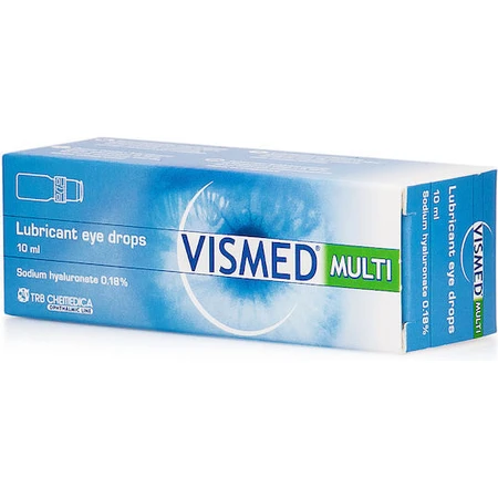 TRB Chemedica Vismed Multi Picături Oftalmice cu Acid Hialuronic pentru Ochi Uscat 10ml