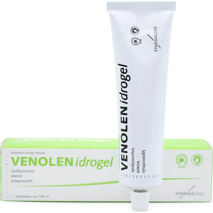Pharmaline Venolen Idrogel Gel Hidratant pentru Picioare Obosite 100ml