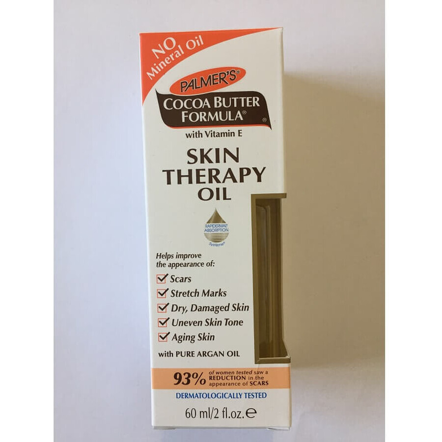 Skin Therapy Oil, cu unt de cacao, 60 ml,  Palmer’s