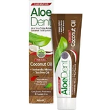 Optima Naturals Aloedent Pasta dentífrica sin flúor para la placa bacteriana Coco 100ml