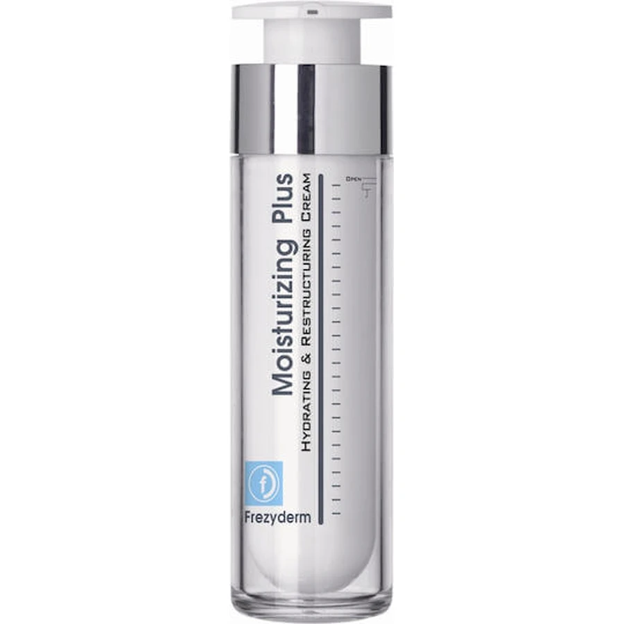 Frezyderm Moisturising Plus Reichhaltige Feuchtigkeitscreme für das Gesicht mit Hyaluronsäure und Peptiden 50ml
