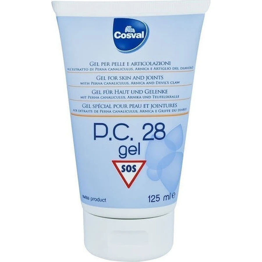 Cosval P.C 28 GEL 125ml Kruidengel voor spier- en gewrichtspijn 125ml