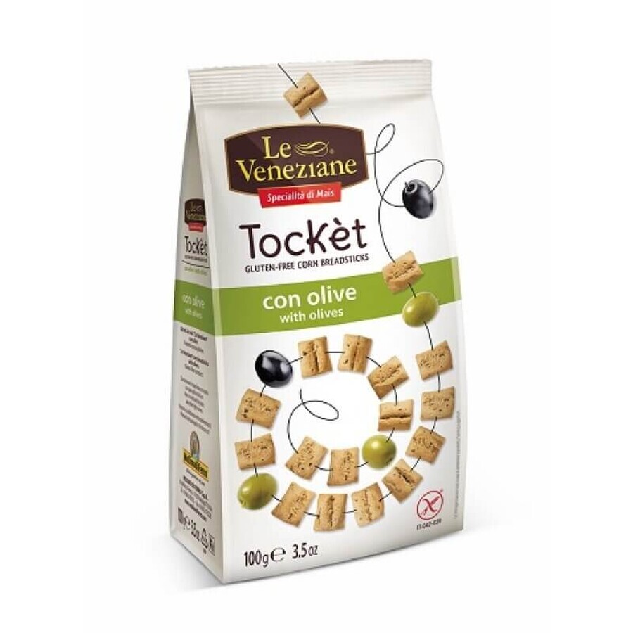 Snack mit Tocket-Oliven, 100 g, Le Veneziane