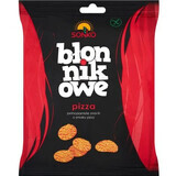 Snack din porumb cu aromă de pizza, fără gluten, 50 g, Sonko