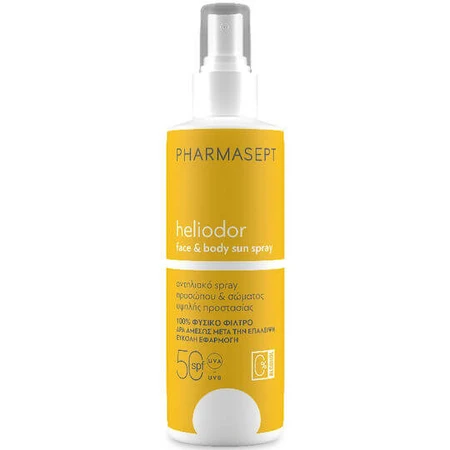 Pharmasept Heliodor Anti-Zon Gezichts- en Lichaamslotion SPF50 Spray 165g