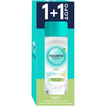 Noxzema Talc 48h Roll-On Deodorant Talc 48h 2x50ml