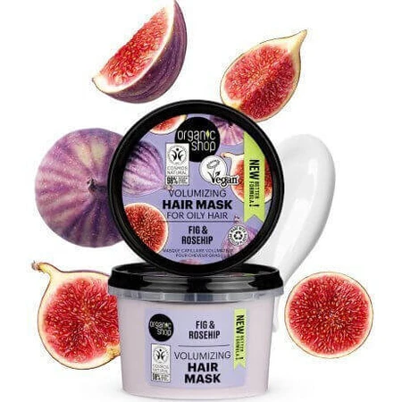 Organic Shop Organic Organic Vijg & Amandel Express Shine Kleurbehoudend Haarmasker 250ml