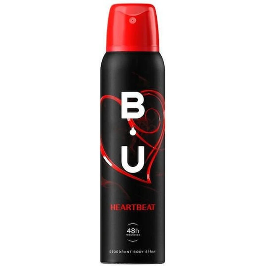B.U. Heartbeat Deodorant Lichaamsdeodorant Spray 150ml