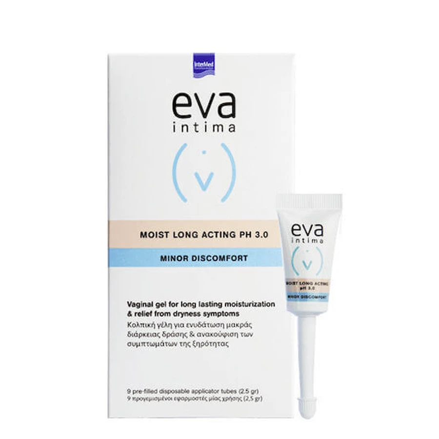 InterMed Eva Intima Intima Moist Gel Hidratante de Larga Acción pH 3 2ml 9oz