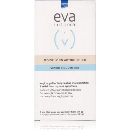 InterMed Eva Intima Intima Moist Gel Hidratante de Larga Acción pH 3 2ml 9oz
