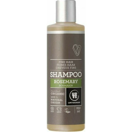 Urtekram Rosemary Fine Hair Organic Hair Loss Shampoo for Fragile Hair 250ml