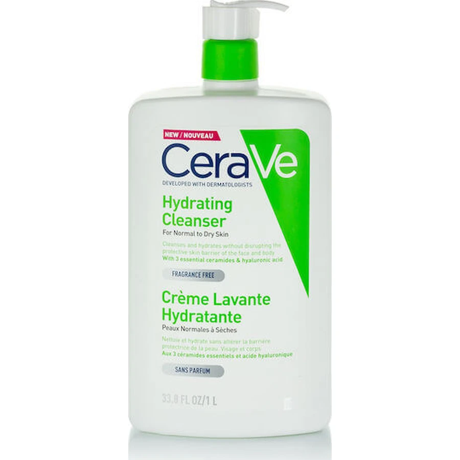 CeraVe Crema Facial Limpiadora Hidratante 1000ml
