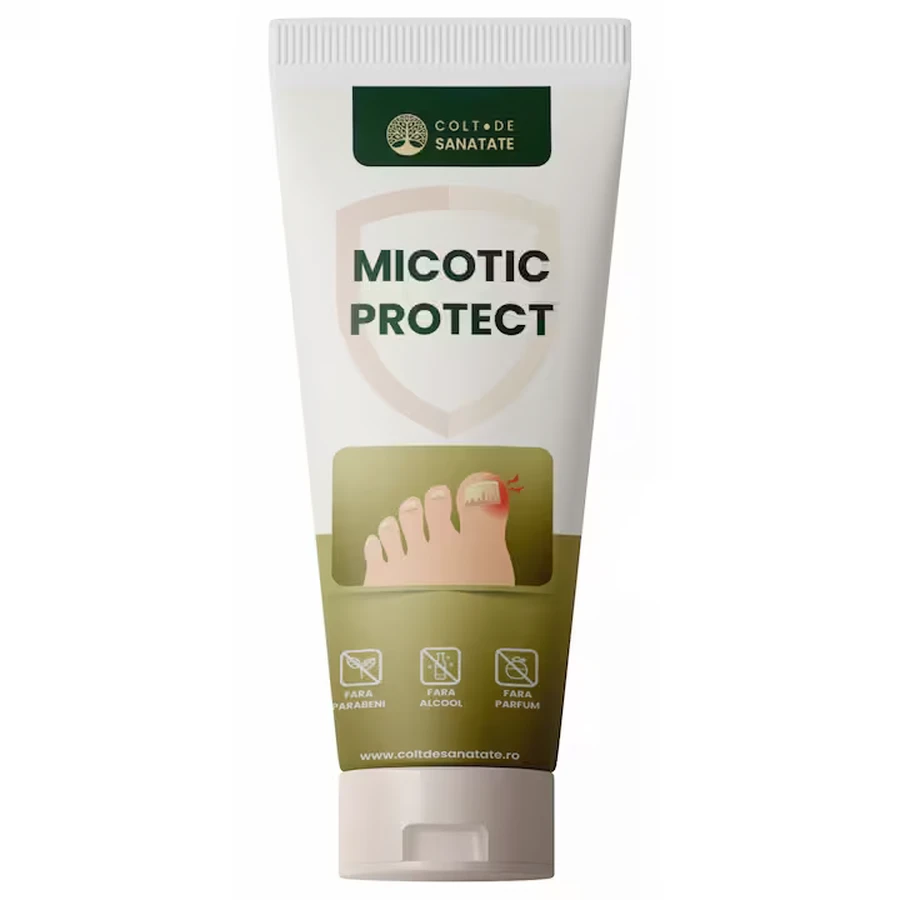 Cremă antimicotică pentru ciuperca unghiei Micotic Protect, 70 ml, Colț de Sănătate