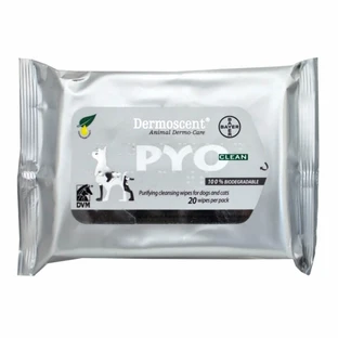 Dermoscent Pyo Clean Servetten - 20 Servetten