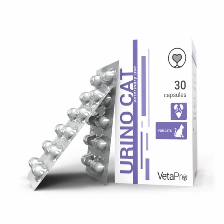 VETAPRO urino cat 30caps/cut urinary support for cats