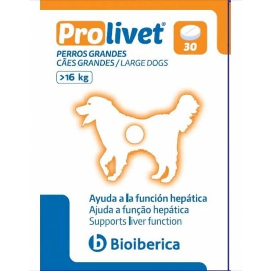 Prolivet voor grote honden >16kg - 30 tabletten