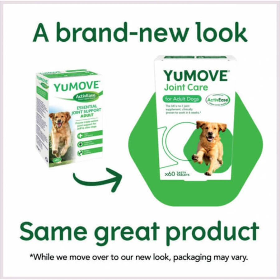 YuMOVE Gewrichtsverzorging voor volwassen honden 120 tabletten