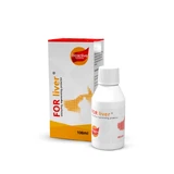 Liquid supplement for dogs with liver disease, FOR liver® detoxyfing, regenerating, protective - 100 ml