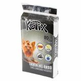 Set of 10 hygienic absorbent mats for dogs Kotix, with activated carbon, 60 x 60 cm