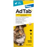 AdTab 48 mg chewable tablets for cats against fleas and ticks (2-8 kg) - 1 tablet