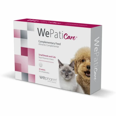 WePatiCare Small Breeds and Cats, box x 30 tablets
