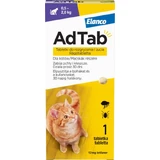 AdTab 12 mg chewable tablets for cats against fleas and ticks (0.5-2 kg) - 1 tablet