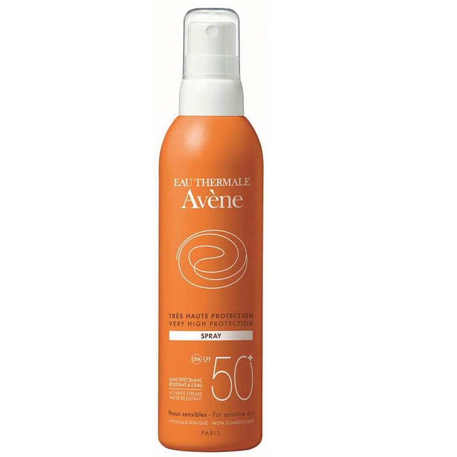 Spray solaire SPF 50+, 200 ml, Avène