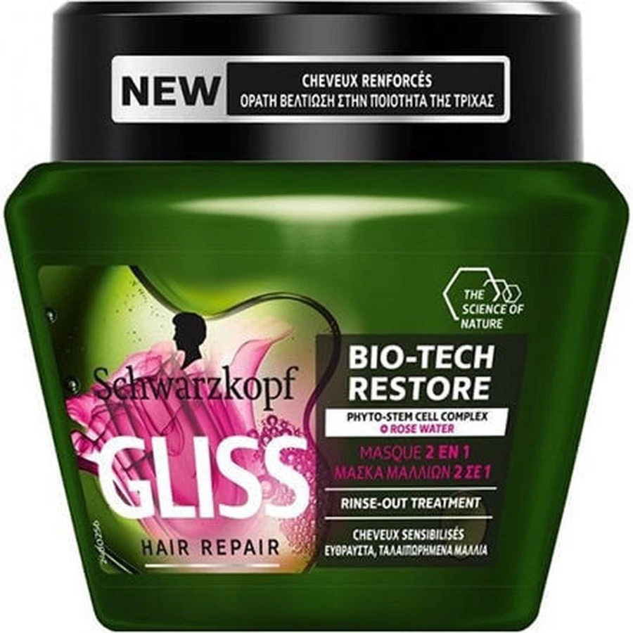 Schwarzkopf Bio-Tech Restore 2In1 Mască de Păr pentru Reparare 300ml