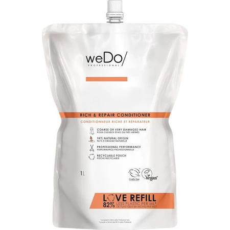 Wedo Rich and Repair Conditionneur reconstructeur/nourrissant pour tous les types de cheveux 1000ml