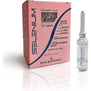 Kleral Blonde Selenium Hair Loss Prevention Massage 7x8ml Hair ampoule for hair loss 7x8ml
