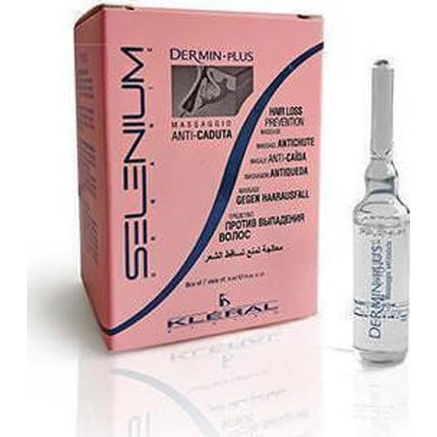 Kleral Blonde Selenium Hair Loss Prevention Massage 7x8ml Hair ampoule for hair loss 7x8ml