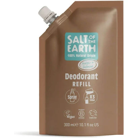 Salt of the Earth Gember & Jasmijn Deodorant Navulling 300ml