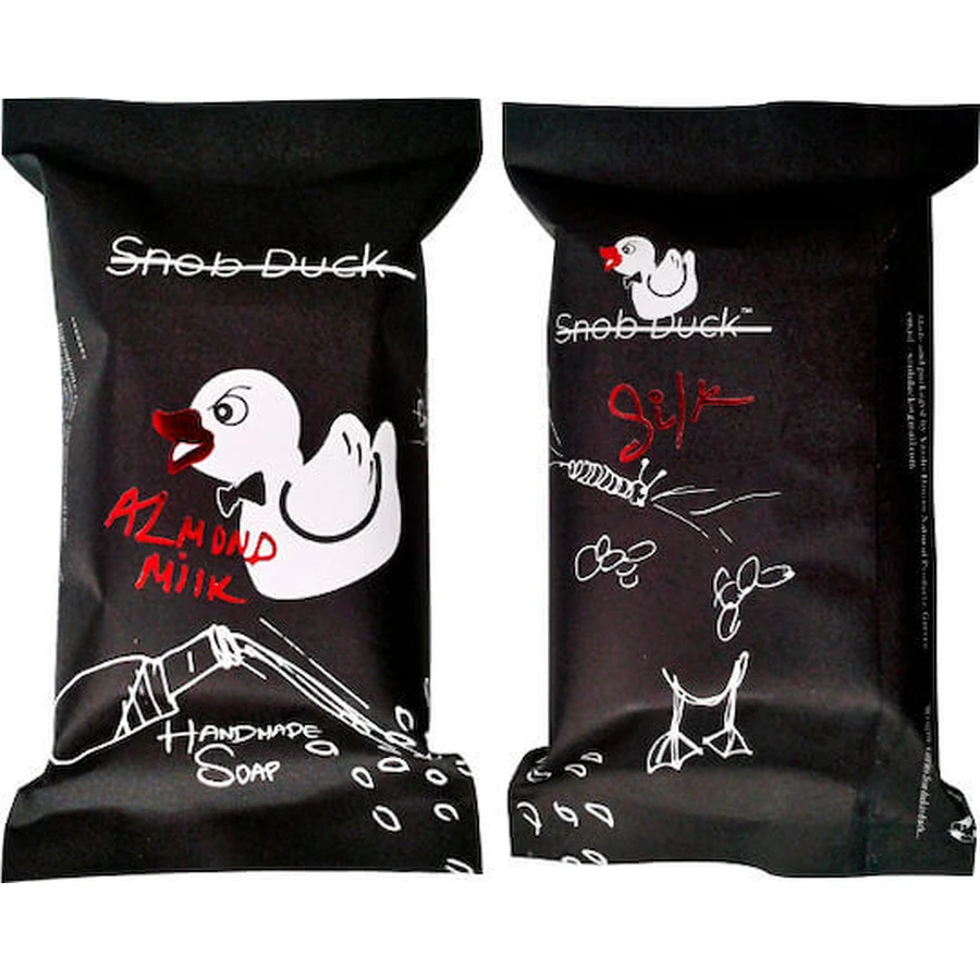 Snob Duck Handmade Soap Almond Milk Silk Soap Body Bar 100gr