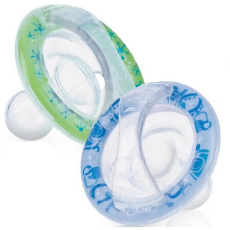 Natural Flex Cherry pacifier, 6-36 months, Nuby