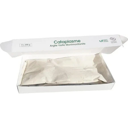 Naturado Grüne Tonerde-Packung 4x200g 16248