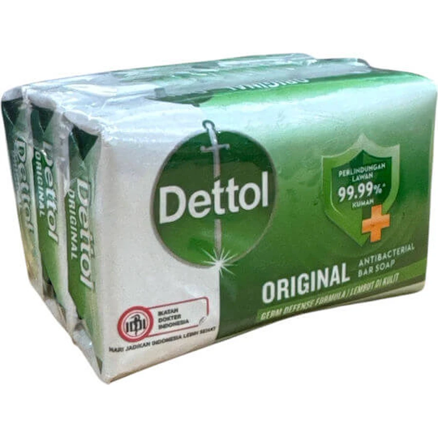 Dettol Body Soap Bar 3x60gr