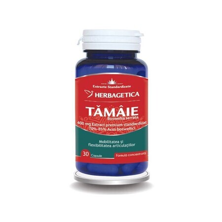 Tamaie Boswellia Serrata, 30 Kapseln, Herbagetica