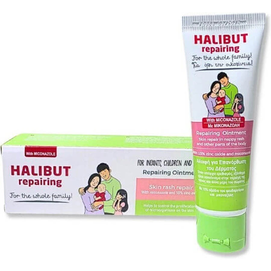 Halibut Repairing Cream 50gr: ceny i cechy