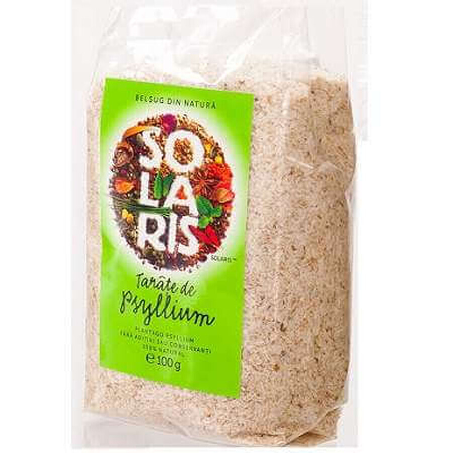 Tarate de psyllium, 100 g, Solaris