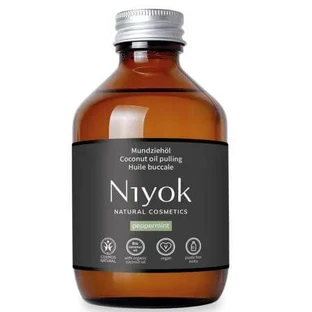 Oral hygiene oil with coconut oil and mint, 200 ml, Niyok