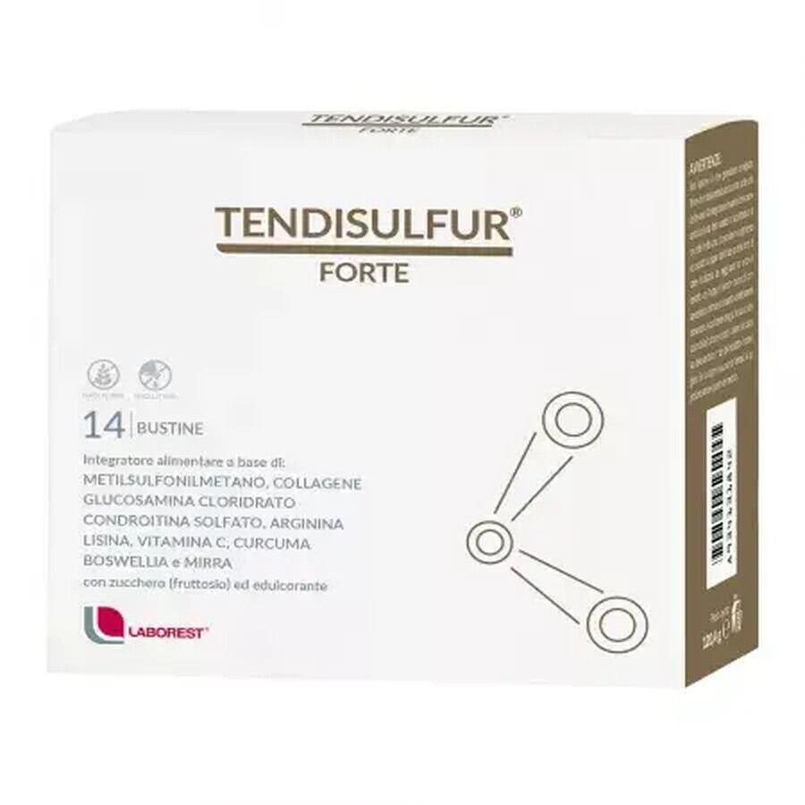 Tendisulfur Forte, 14 Säckchen, Laborest Italien Bewertungen