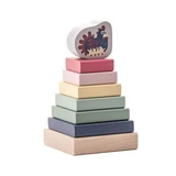 Wooden toy Pyramid 3, 18 months+, Cubika
