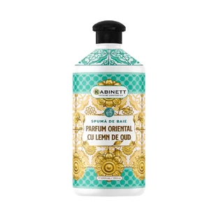 Badschuim, Oosterse Geur met Oud Hout, 1000 ml, Kabinett Natuurlijke Cosmetica
