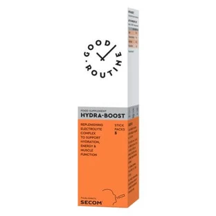 Hydra-Boost, raspberry flavor, 5 liquid sachets x 50 ml, Good Routine